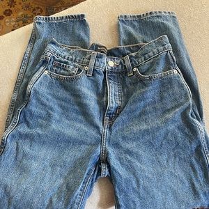 100% cotton perfect high waisted Gap jeans